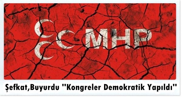 MHP'den 12.Kurultay Açıklaması