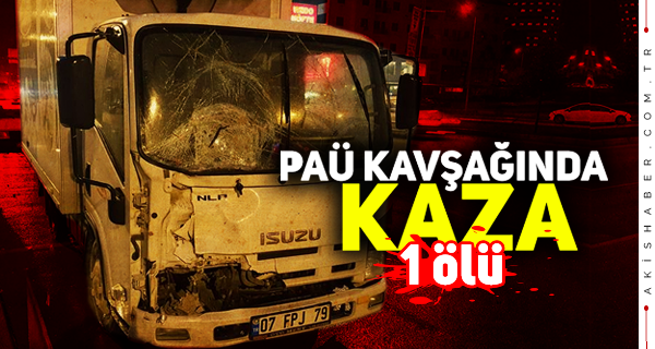 Denizli'de Yayaya Kamyonet Çarptı