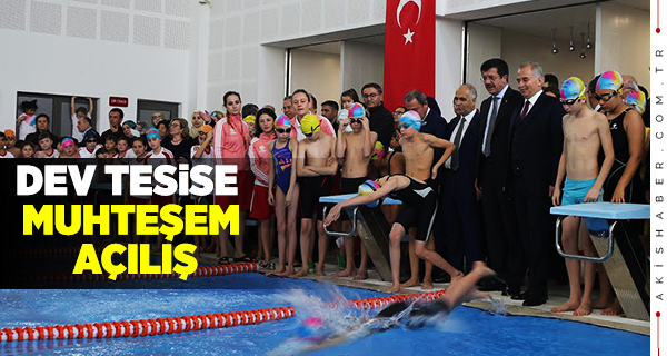 İncilipınar Kapalı Yüzme Havuzu ve Spor Kompleksi Açıldı
