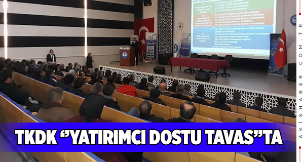 Yatırımcı Dostu Tavas'ta