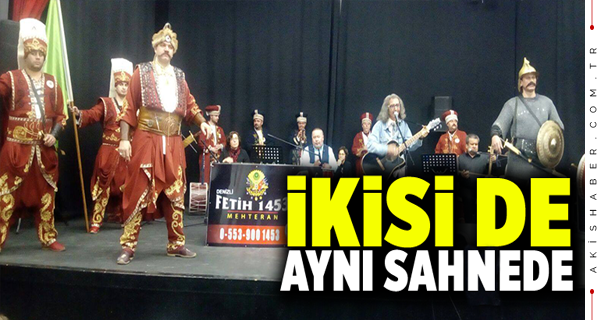 Anadolu Rock ve Mehter Takımı Aynı Sahnede