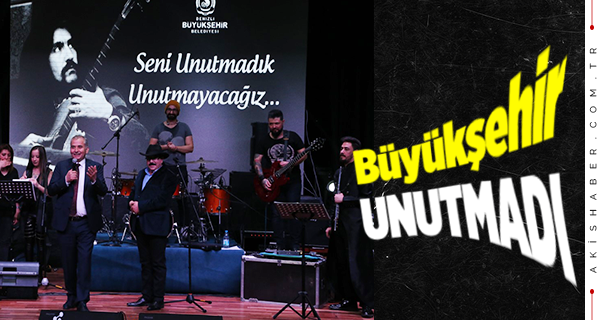 Büyükşehir Barış Manço’yu Unutmadı