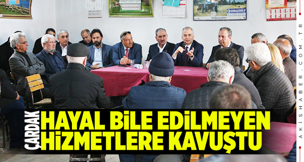 Başkan Zolan Çardak'da