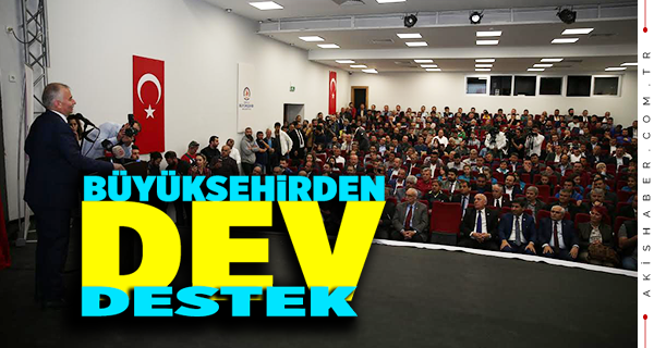 Büyükşehir'den Amatör Spor Kulüplerine Destek