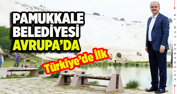 Pamukkale Belediyesi Türkiye'de İlki Başardı
