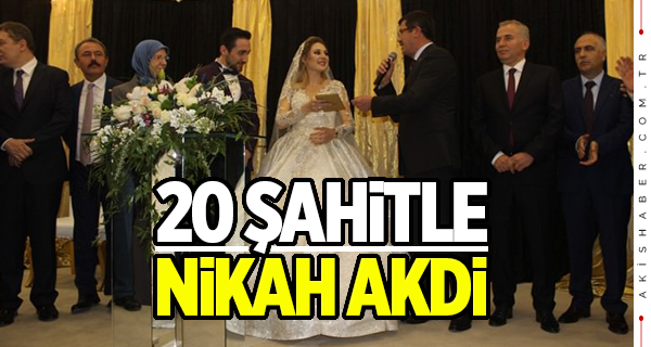 Nihat Zeybekci nikah şahidi oldu!