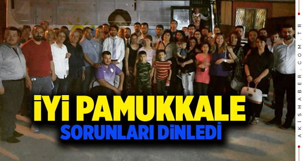 İYİ Parti Pamukkale Fatih Mahallesinde