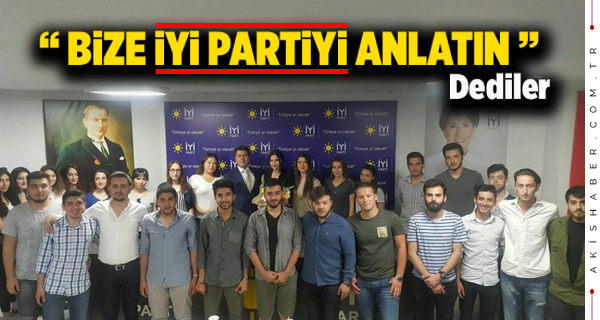 PAÜ'lü Gençler İYİ Parti Ziyaretinde