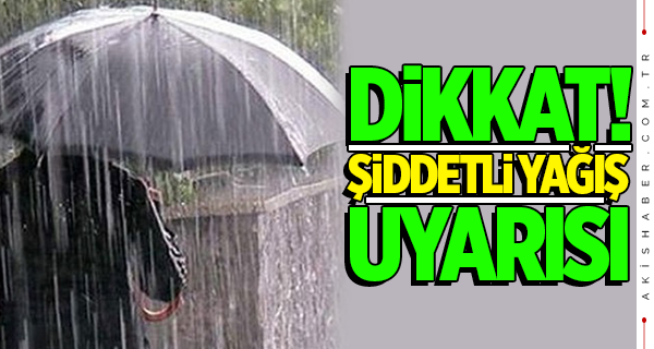 Meteoroloji'den Denizli'ye 5 gün şiddetli yağış uyarısı!