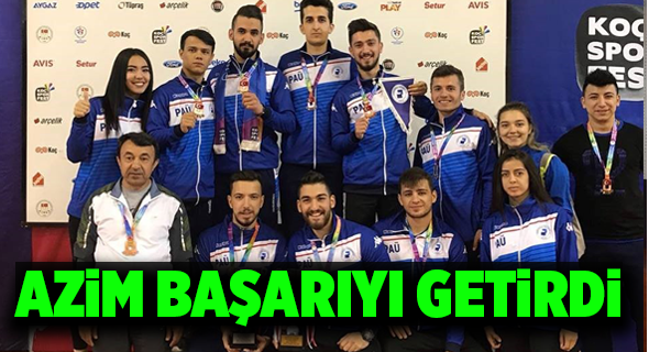 PAÜ Karate Takımı Ödülleri  Topladı