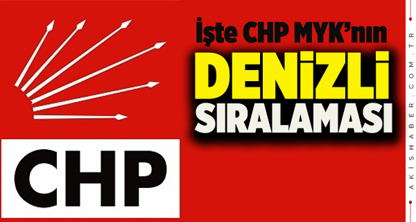 CHP'nin Denizli Milletvekili Adayları Belli Oldu