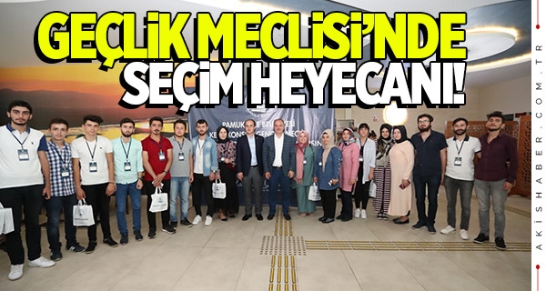 Pamukkale Belediyesi Gençlik Meclisi'nde seçim heyecanı!