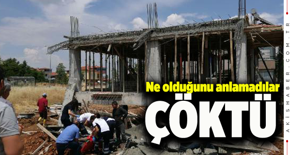 Beton Dökümü Esnasında Çökme