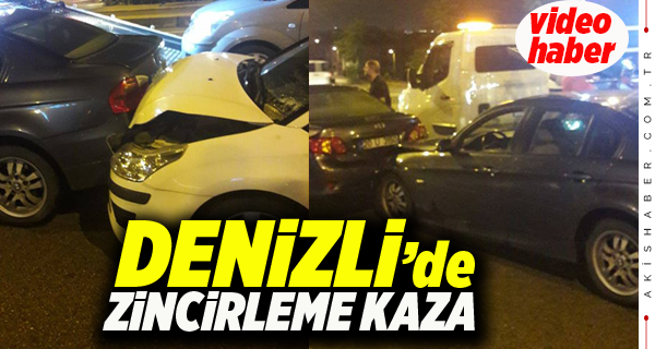 Tam 15 Araç Bir Birine Girdi...