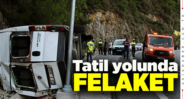 Durmak İçin Bariyerlere Çarptı