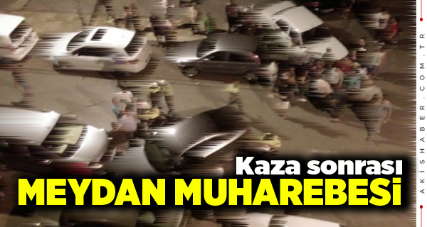 Merkezefendi’de 5 Araç Birbirine Girdi