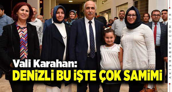 Vali Karahan'dan Gaziler Günü Yemeği