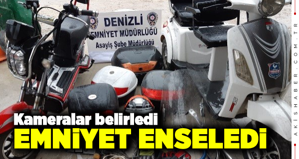 Motosiklet Hırsıza Büyük Şok