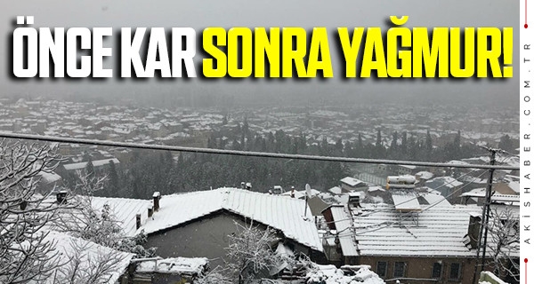 Önce kar ardından aşırı yağış! Denizli 8-9 Ocak 5 günlük hava durumu