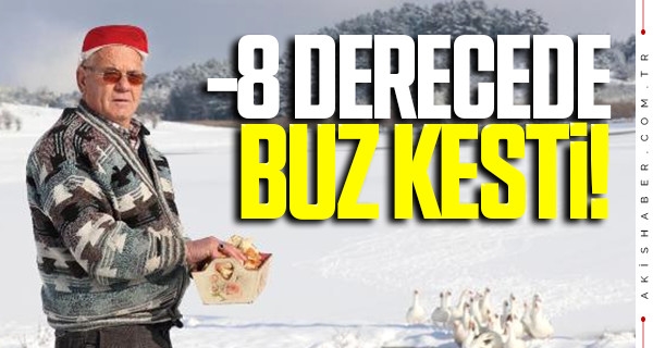 Yayla Gölü resmen dondu!