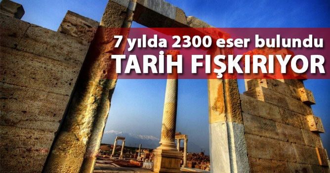 7 yılda 2300 eser
