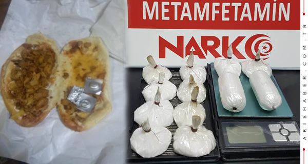 Ekmek Arasında Uyuşturucu Yakalandı