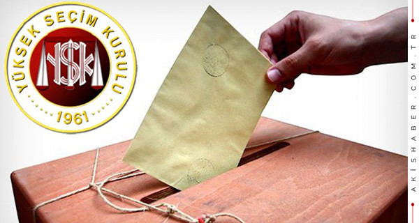 31 Mart seçimlerinde aday listeleri bugün YSK'da