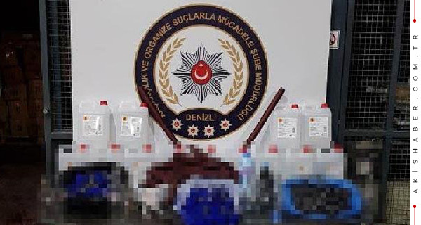 Kaçak içkide 1 zanlıya tutuklama