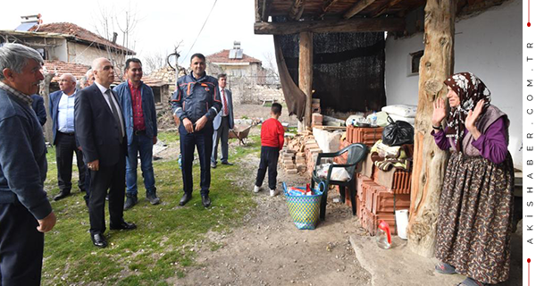 Vali Hasan Karahan Deprem Bölgesinde