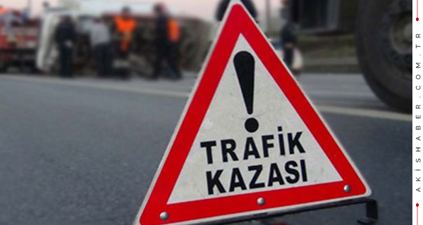 Çivril’deki Kazada Şoförü Tabela Kurtardı