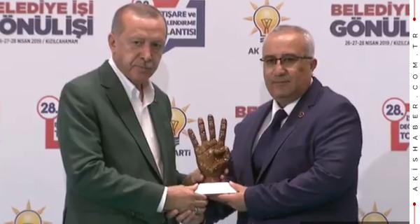 Cengiz Arslan'a Erdoğan'dan Ödül