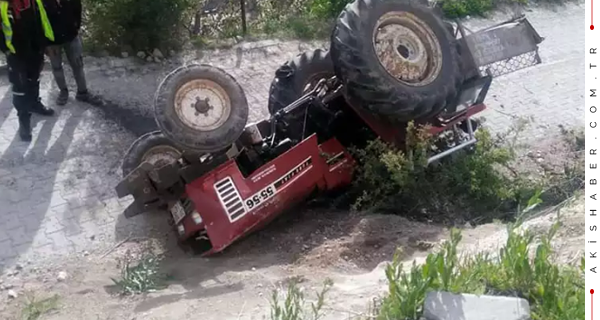 Acıpayam'da Traktör Kazası: 1 Yaralı