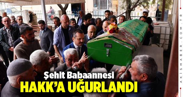 Sarayköy'de Şehit Babaannesine Son Veda