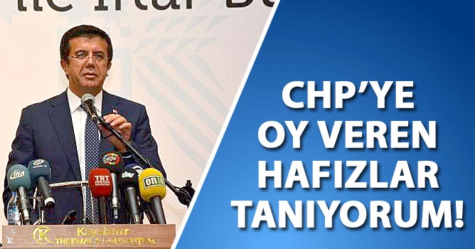Zeybekci: CHP’ye oy veren hafızlar tanıyorum