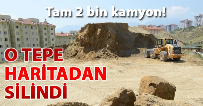 O Tepe Haritadan Silindi