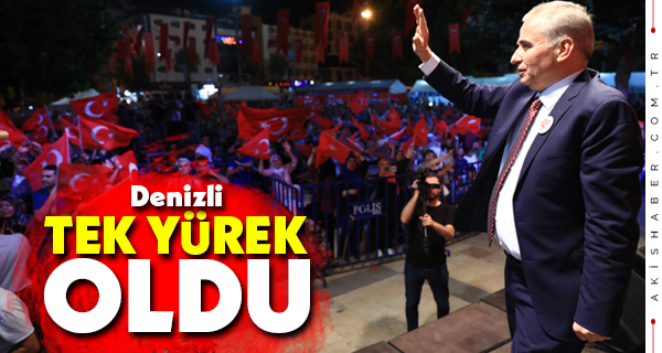 Denizli Tek Yürek Oldu