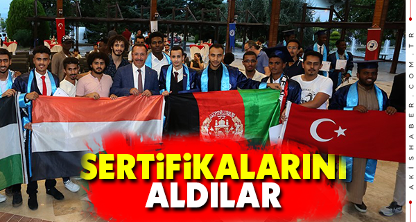 PADAM Öğrencileri Türkçe'yi Öğrenerek Dönüyorlar