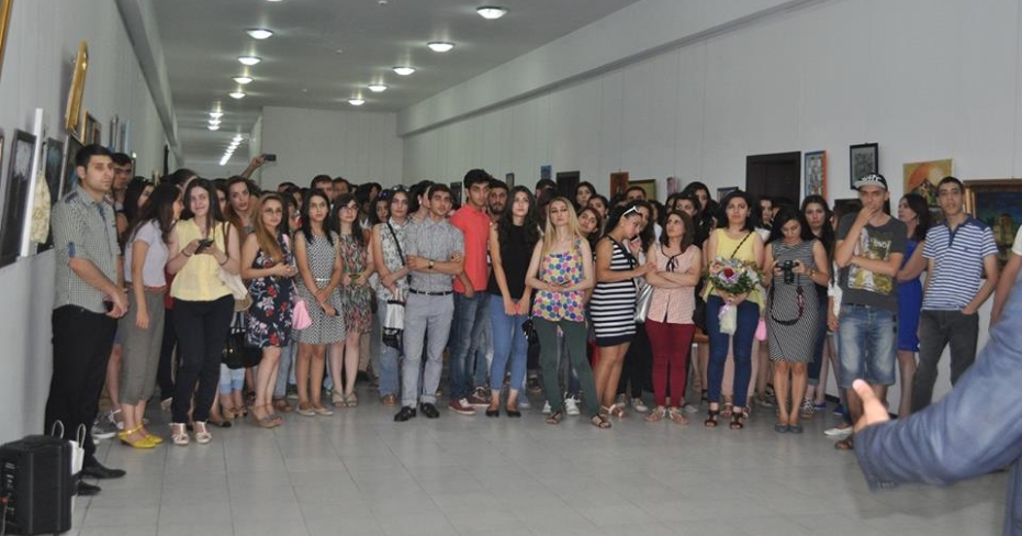 Genç Azeri ressamlar kendilerini tanıttılar