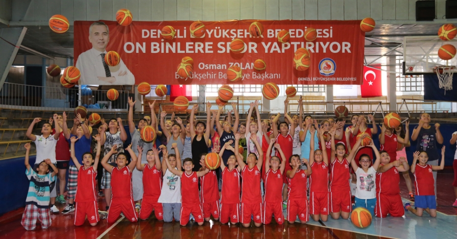 Geleceğin sporcuları yetişiyor