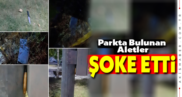 Parkta Bu Aletlerin İşi Ne?