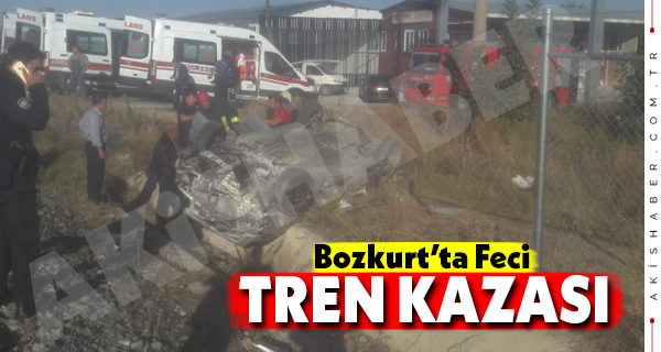 Bozkurt'ta Tren Kazası Faciası: 2 Ölü 1 Ağır Yaralı