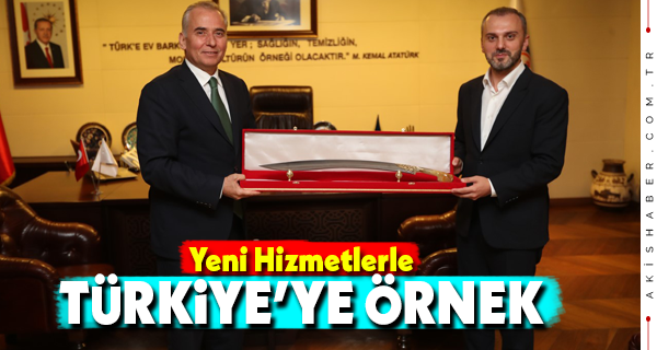 Başkan Zolan Erkan Kandemir’i Ağırladı