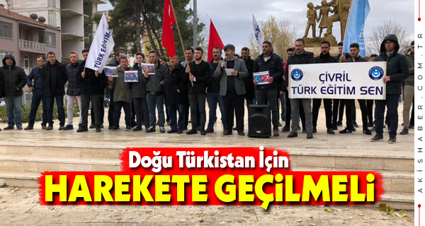 Çivril Türk Eğitim - Sen'den Doğu Türkistan Açıklaması