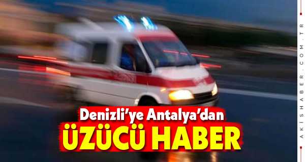 Denizlili Adam Olay Yerinde Can Verdi