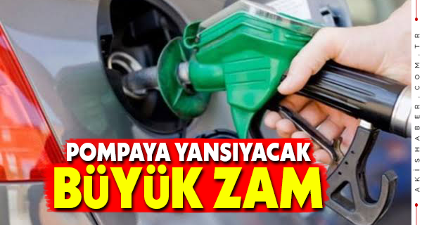 Benzin ve Motorin Fiyatları Zamlandı