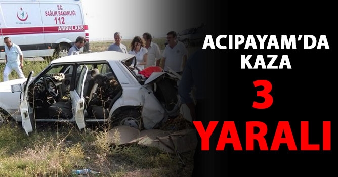 Acıpayam’da Trafik Kazası