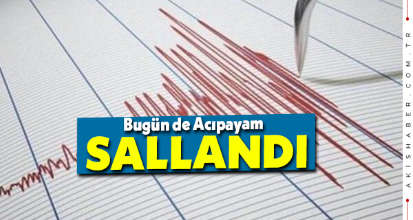 Acıpayam Güne Depremle Başladı