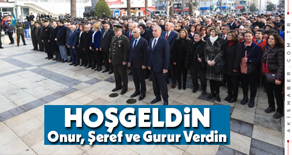 "Denizli Atatürkümüzün yanında yer almıştır"