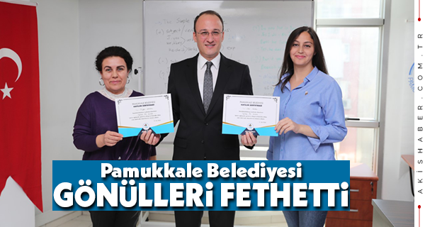 Sertifikalarını Başkan Örki’den Aldılar