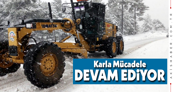 Ulaşım Aksamaması İçin Yoğun Çalışma